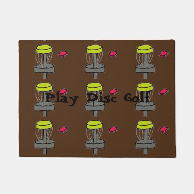 Le tapis d'entrée principale de golf de disque de (Devant)