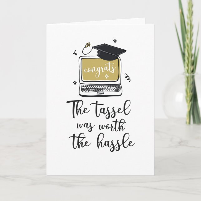 Le Tassel Vaut La Carte De Diplôme Hassle (Devant)