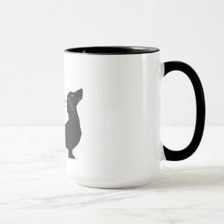 Le teckel "dîner de Chambre est prochaine" tasse