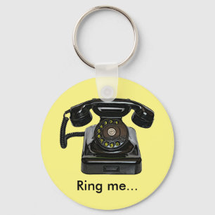 Le téléphone vintage me sonnent… porte-clés