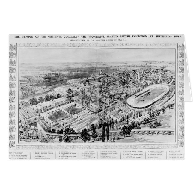 Le Temple de l'Entente Cordiale (Devant horizontal)