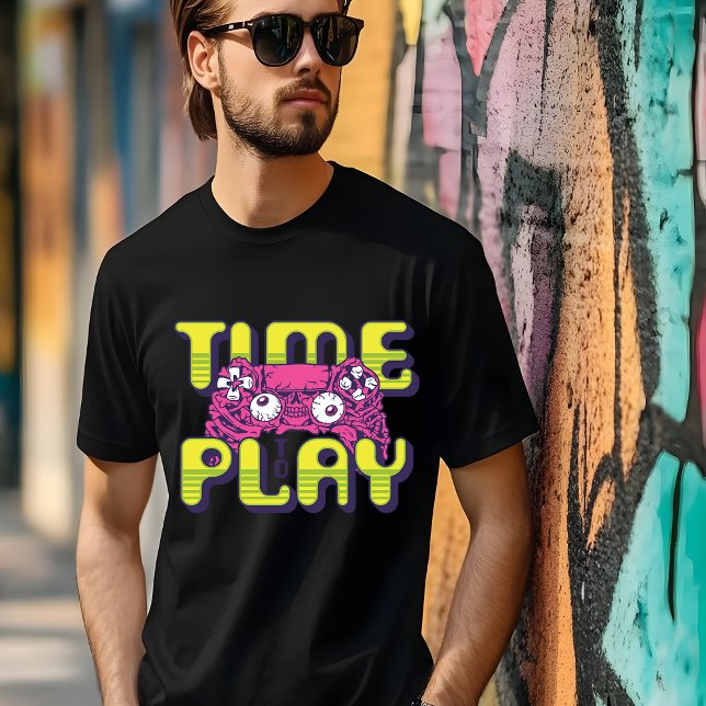 Le temps de jouer - T-shirt amusant et élégant pou (Créateur téléchargé)