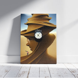 Le temps est écoulé pour l'impression sur toile