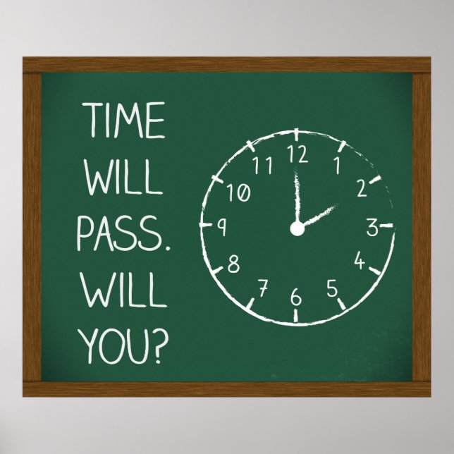 Le Temps Passera, Veux-Tu ? Poster (Devant)