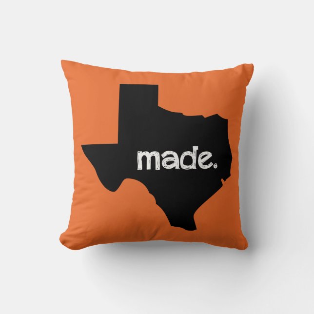 Le Texas a fait le coussin (Recto)