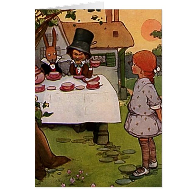 Le thé fou (Devant)