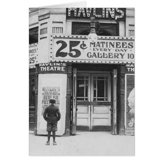 Le théâtre de Havlin, 1910 (Devant)