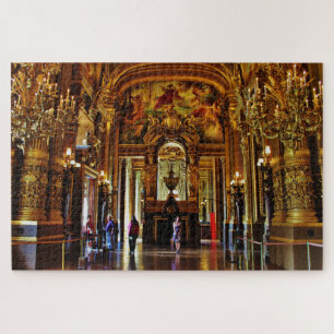Le théâtre Garnier, Paris Jigsaw Puzzle