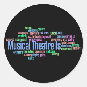 Le Théâtre Musical Est Stickers