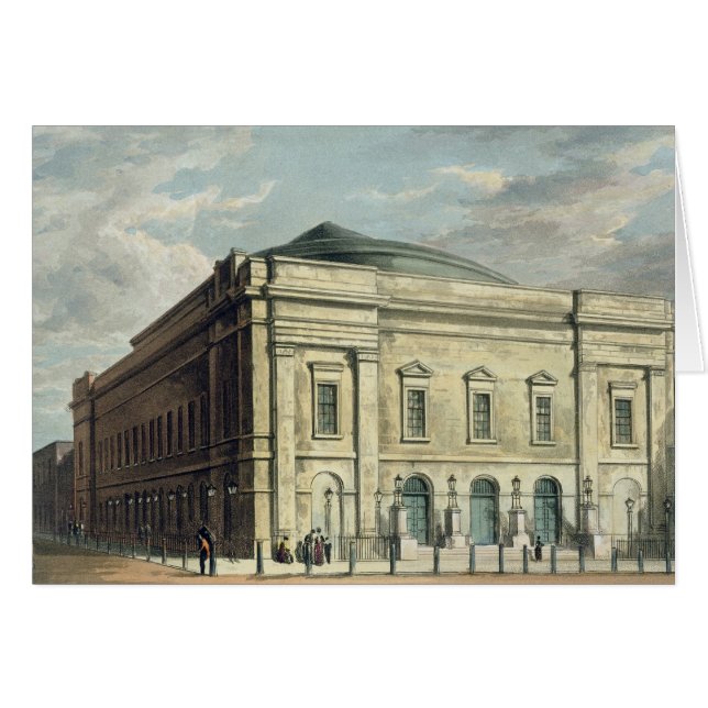 Le théâtre royal, ruelle de Drury, à Londres, a (Devant horizontal)