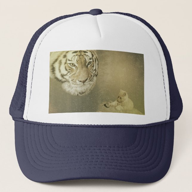 Le Tigre Et Le Kitten, Casquette De Camions (Devant)