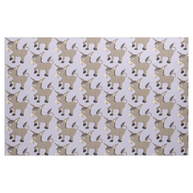 Le tissu d'âne des enfants mignons de coutume (Fat Quarter)