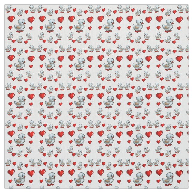 Le tissu de la Saint Valentin (Échantillon)