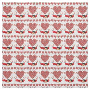 Le tissu de la Saint Valentin