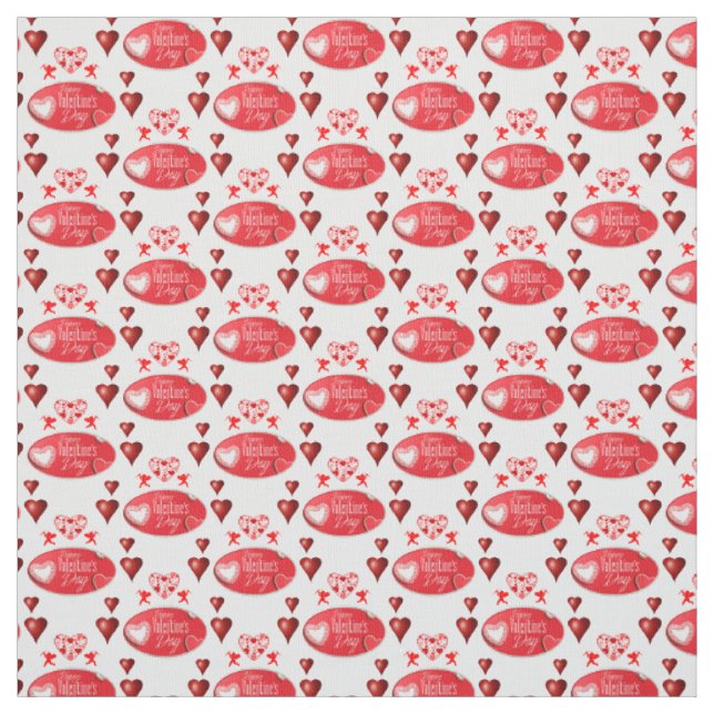 Le tissu de la Saint Valentin (Échantillon)