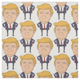 Le tissu est amusant avec le président Donald Tru