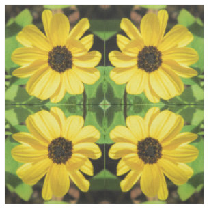Le tissu floral de Susan Black Eyed