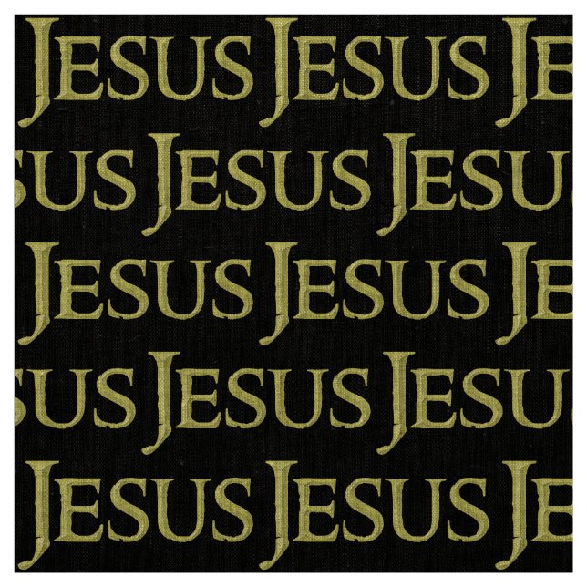 Le tissu Jésus, à vendre ! (Échantillon)