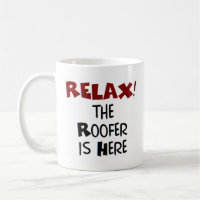 le toit est ici tasse de café