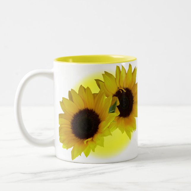 Le tournesol met en forme de tasse les tasses (Gauche)