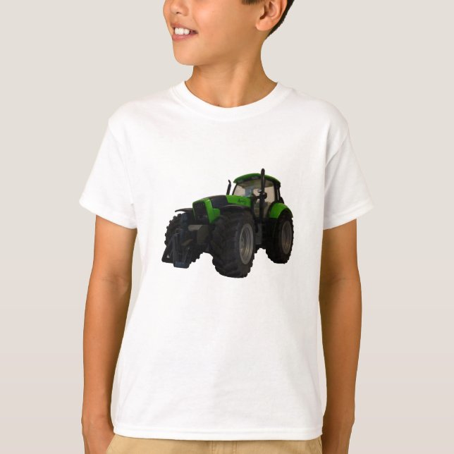 Le tracteur badine le T-shirt (Devant)