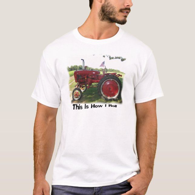 Le tracteur ceci est comment je roule le T-shirt (Devant)