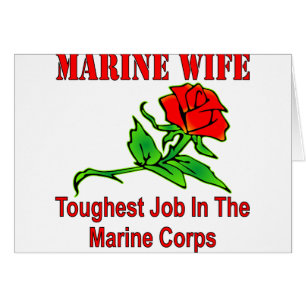 Le travail le plus dur d'épouse marine d'usmc dan