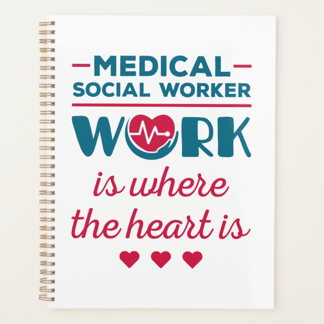 Le travail social Médicale est là où le coeur est (Devant)