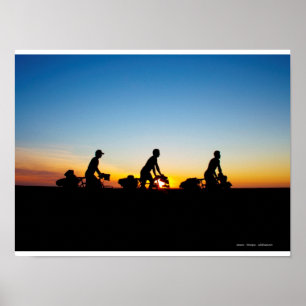 Le trio Solidream, Sonora, Mexique Poster