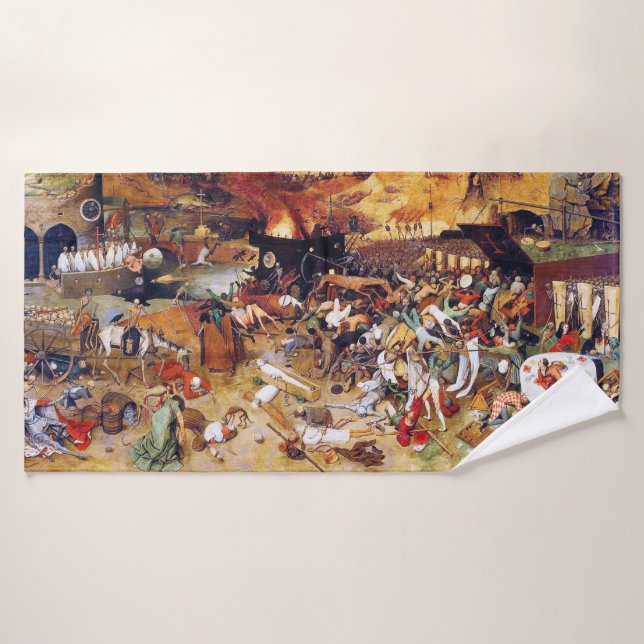 Le triomphe de la mort, Pieter Bruegel (Serviette de bain)