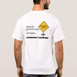 Le trottoir finit le T-shirt III