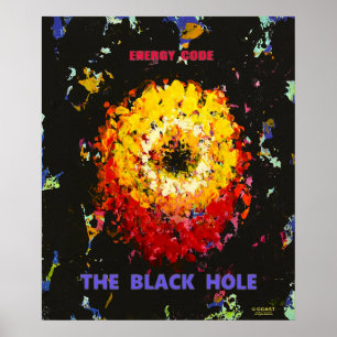 Le Trou Noir - Papier Affiche ( semi-brillant )