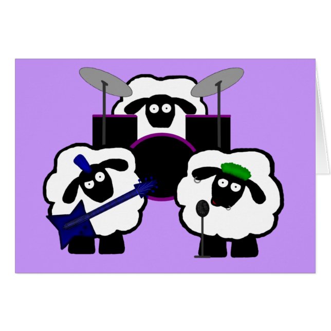 Le troupeau réunissent des cartes (Devant Horizontal)