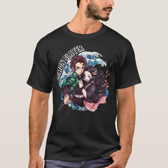 le tueur de démons tanjiro T-Shirt (Devant)