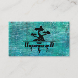 Le Turquoise Carte de visite souterrain