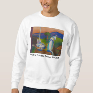 Le Twevils - rosâtre et sweatshirt de Bleu