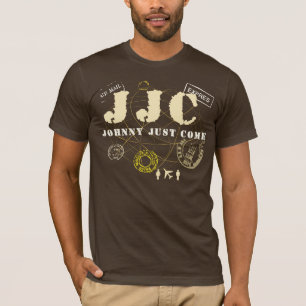 Le type viennent juste T-shirt