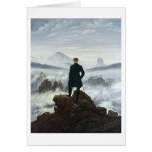 Le vagabond au-dessus de la mer du brouillard,