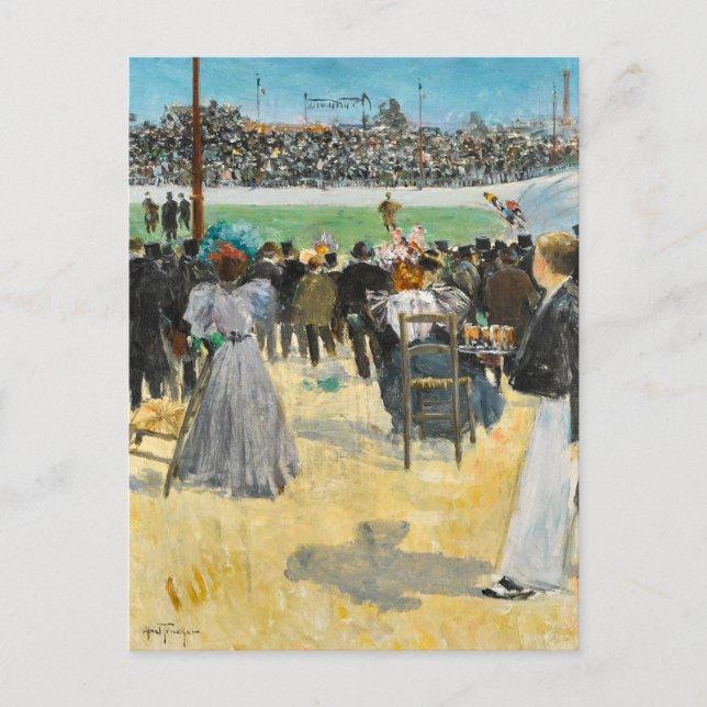 Le Vélodrome | Louis Abel-Truchet Postcard (Front)