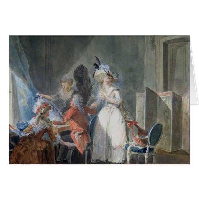 Le vendeur de mode (Devant horizontal)