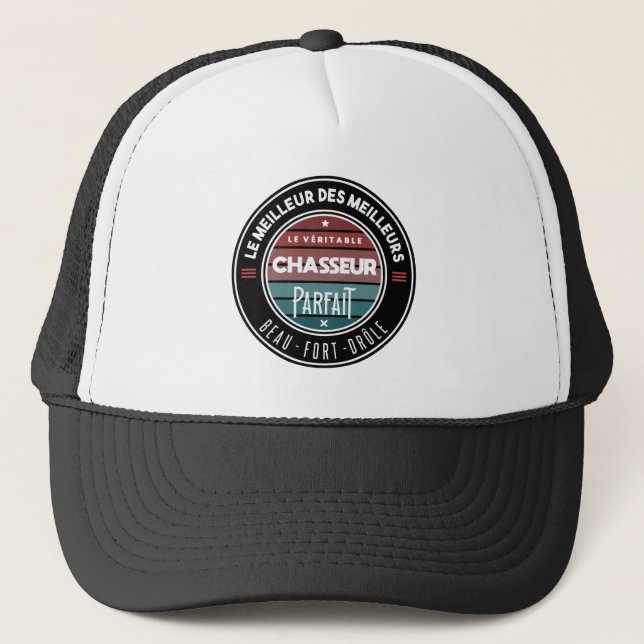 Le véritable chasseur parfait trucker hat (Front)