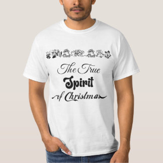 Le Véritable Esprit de Noël : T-shirt Amour et Joi