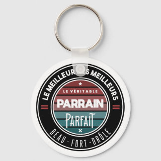 Le véritable parrain parfait keychain