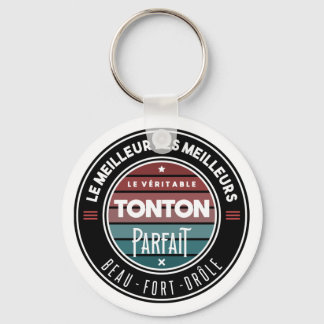 Le véritable tonton parfait keychain