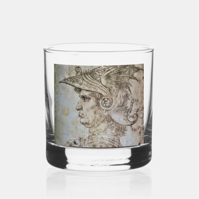 Le verre à whisky Helmetor de Leonardo (Recto)