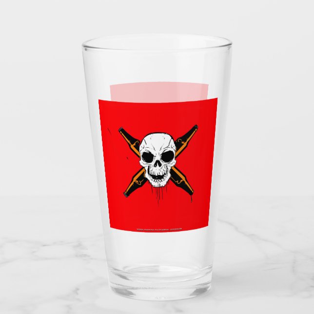 Le verre de bière Pennant du capitaine (Devant)
