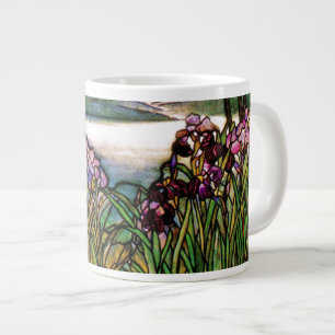 Le verre de Tiffany Iriss Jumbo Mug