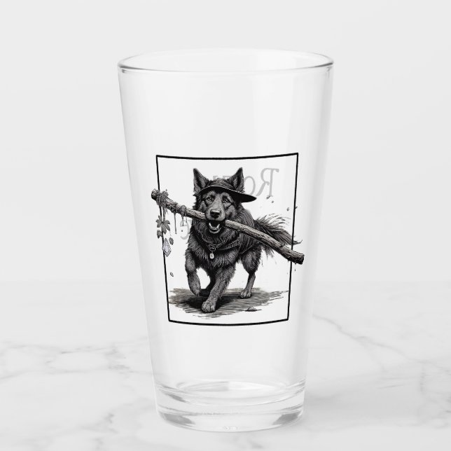 Le verre Druid, Rogue & Rye Pint (Devant)
