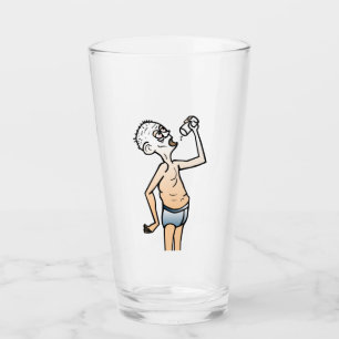 Le verre humain qui a soif