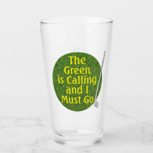 Le Vert Appelle Un Tumbler En Verre